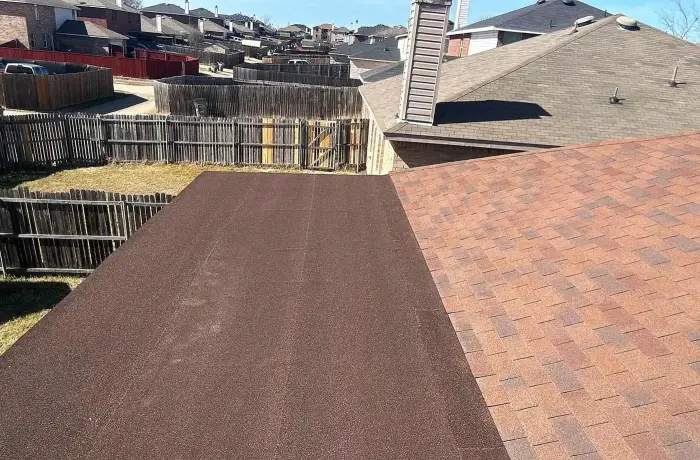 Completed roof replacement by RGS General Contracting